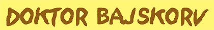 Doktor Bajskorv Logotyp